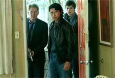 Harrison Ford, Lou Diamond Phillips and Josh Hartnett in Columbia's Hollywood Homicide - 2003 