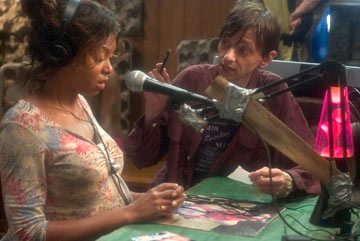 Taraji P. Henson and DJ Qualls in Paramount Classics' Hustle & Flow