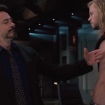 The Avengers - Robert-Downey Jr. and Chris Hemsworth
