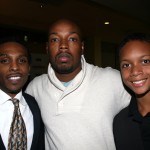 Cast of Life Love Soul actor Robbie Tate-Brickle, director Noel Calloway