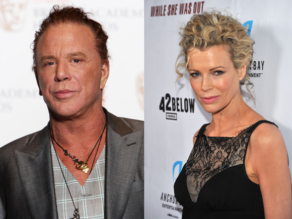 Mickey Rourke and Kim Basinger who starred in 9 1 2 Weeks will reunite