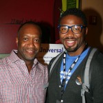 ABFF Founder Jeff Friday and The Last Fall director Matthew A. Cherry ABFF Founder Jeff Friday and The Last Fall director Matthew A. Cherry