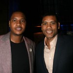 Carmelo Anthony and Allan Houston