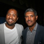 Director Malcolm D. Lee and Steve Mills, CEO and Founding Partner of  Athletes and Entertainers