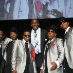 Earvin Magic Johnson with New Edition