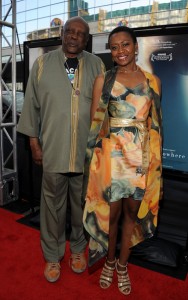 Middle of Nowhere LAFF premiere - Louis Gossett Jr. and Barbara Eve Harris