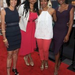 Middle of Nowhere LAFF premiere - Stephanie Allain, Ava DuVernay, Angela Bassett, and Emayatzy Corinealdi