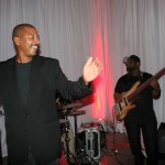Robert Townsend singing with band Robert Townsend singing with band
