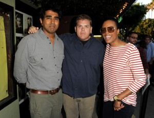 Jay Chandrasekhar, Kevin Heffernan, and Aisha Tyler Jay Chandrasekhar, Kevin Heffernan, and Aisha Tyler