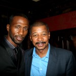 Leon Robinson and Robert Townsend Leon Robinson and Robert Townsend