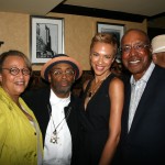 Lillian Lewis, Spike Lee, Tanya Lewis Lee, and George Lewis Lillian Lewis, Spike Lee, Tanya Lewis Lee, and George Lewis