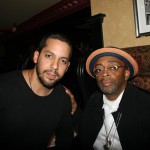Magician David Blaine and Spike Lee Magician David Blaine and Spike Lee