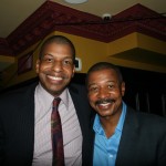 Shubert Organization’s Director of Real Estate and Special Projects Julio Peterson and Robert Townsend Shubert Organization’s Director of Real Estate and Special Projects Julio Peterson and Robert Townsend
