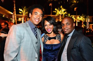 Sparkle LA Premiere Afterparty - Harvey Mason Jr, Debra Martin Chase, Damon Thomas