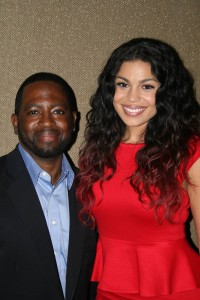 Sparkle NY afterparty - Blackfilm Editor Wilson Morales and Jordin Sparks
