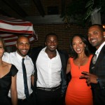 Sparkle NY afterparty - Carmen Ejogo, Omari Hardwick, Derek Luke, Debra Martin Chase, Mike Epps