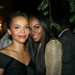 Sparkle NY afterparty - Carmen Ejogo and Tika Sumpter