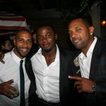 Sparkle NY afterparty - Omari Hardwick, Derek Luke, Mike Epps