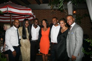 Sparkle NY afterparty -Omari Hardwick, Tika Sumpter, Derek Luke, Debra Martin Chase, Mike Epps, Carmen Ejogo, DeVon Franklin 2