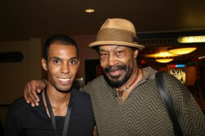 Actors James Holloway and Anthony Chisholm Actors James Holloway and Anthony Chisholm