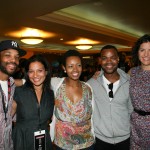 Docket 32357 director Randy Wilkins, writer Eljon Wardally,  and cast members Ashley Denise Robinson, Kiel Perry and Tara Gadomski