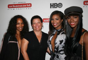 Mara Brock Akil, BET's Debra Lee, Gabrielle Union, Tika Sumpter Mara Brock Akil, BET's Debra Lee, Gabrielle Union, Tika Sumpter