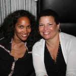 Mara Brock Akil and BET's Debra Lee