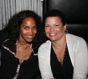 Mara Brock Akil and BET's Debra Lee Mara Brock Akil and BET's Debra Lee