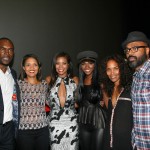 Richard Brooks, Essence's Cori Murray, Gabrielle Union, Tika Sumpter, Mara Brock Akil, and Salim Akil