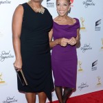 Steel Magnolias Premiere - Queen Latifah and her mom, Rita Owens