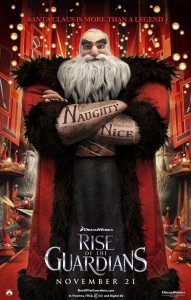 Rise of the Guardians Santa Claus poster Rise of the Guardians Santa Claus poster
