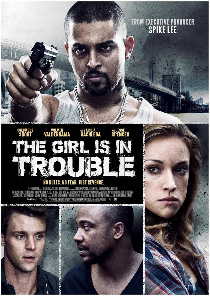 Girl Is Trouble in the Movie DVD 2015