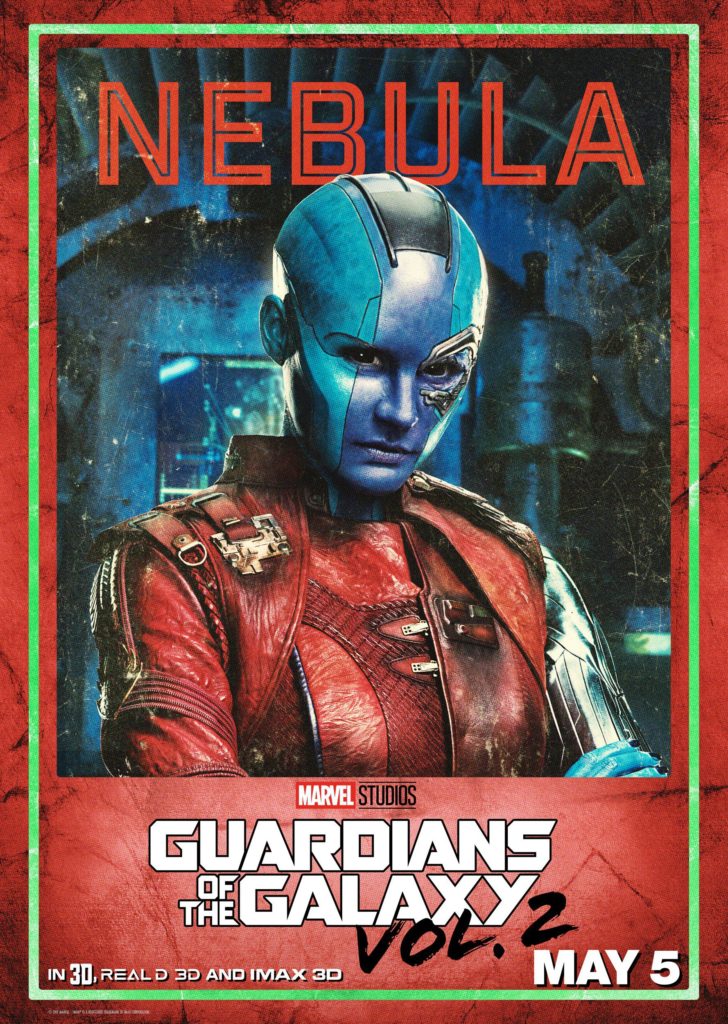 Guardians Of The Galaxy Vol 2 Nebula Poster Blackfilm read 