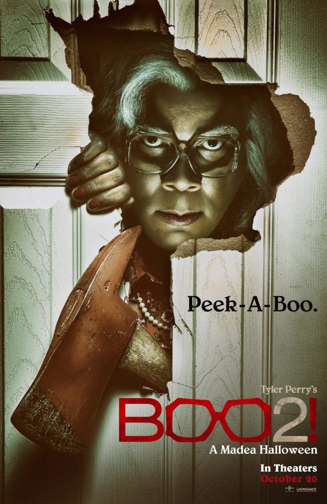 Poster & Teaser Trailer To Tyler Perry's ‘Boo 2! A Madea Halloween