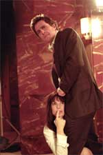 Hugh Grant and Sandra Bullock in Warner Brothers' Two Weeks Notice - 2002 