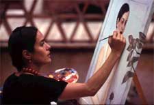 Salma Hayek in Julie Taymors FRIDA. 