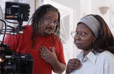 ERNEST R. DICKERSON and Actor-Producer WHOOPI GOLDBERG