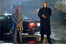 Ja Rule and Steven Seagal in Columbia's Half Past Dead - 2002 