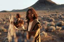 (left to right) Laura Monaghan as Gracie, Tianna Sansbury as Daisy and Everlyn Sampi as Molly in Phillip Noyces RABBIT-PROOF FENCE. 