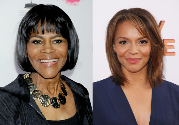 Cicely Tyson and Carmen Ejogo