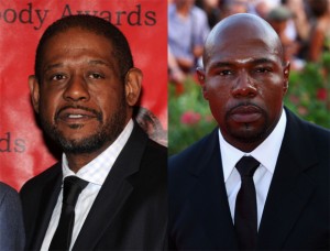 Forest Whitaker and Antoine Fuqua