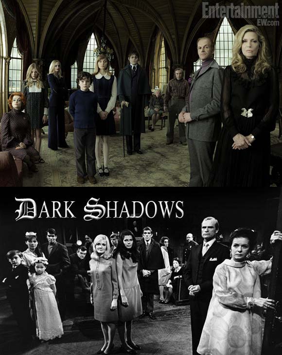 Dark Shadows new and old cast