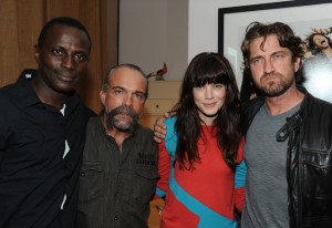 Souleymane Sy Savane with cast