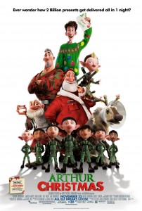 Arthur Christmas poster 2