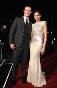 Luke Evans and Freida Pinto