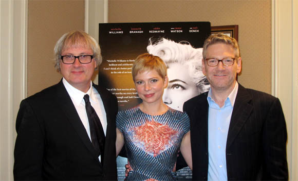 MWWM PC Simon Curtis Michelle Williams Kenneth Branagh