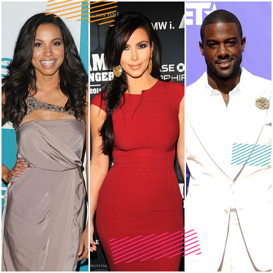 Jurnee Smollett, Kim Kardashian, Lance Gross