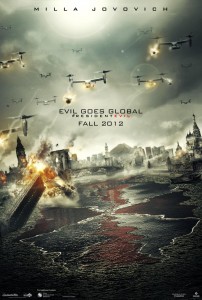 Resident Evil Retribution teaser poster