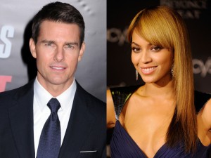 Tom Cruise and Beyonce