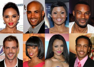 Addicted cast -Sharon Leal, Boris Kodjoe, Emayatzy Corinealdi, Tyson Beckford, William Levy,Tasha Smith, Kat Graham, director Bille Woodruff